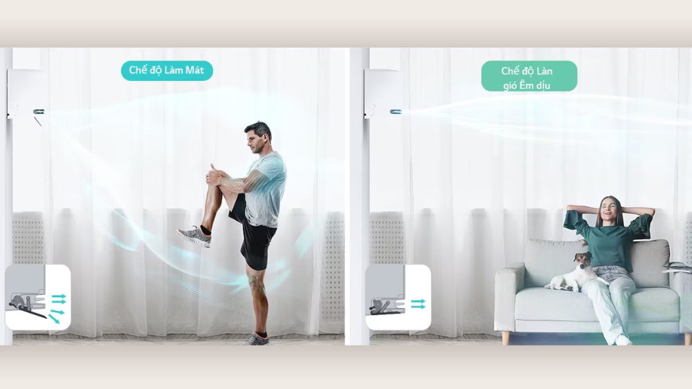 Máy lạnh - LG Inverter 1.0 HP IDC09M1 - Xuất sứ Thái Lan